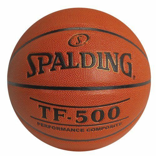 SPALDING TF-500 COMPOSITE LEATHER BASKETBALL (29.5 OFFICIAL SIZE)