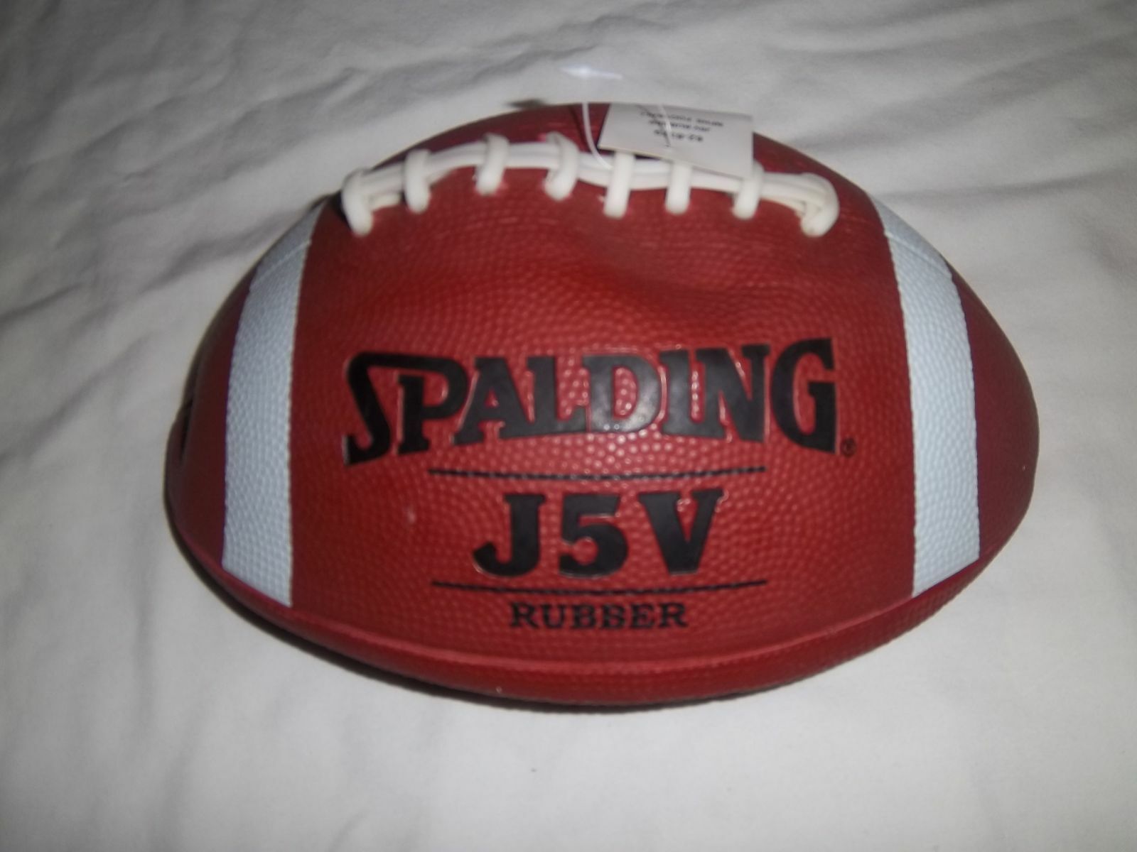 SPALDING J5V VARSITY RUBBER  FOOTBALL