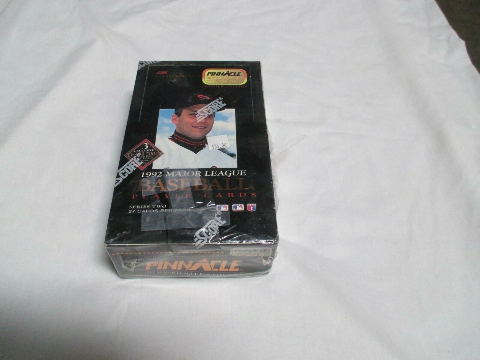 PINNACLE 1992  SERIES 2 SUPER PACKS BASEBALL CARDS BOX OF 24 PACKS