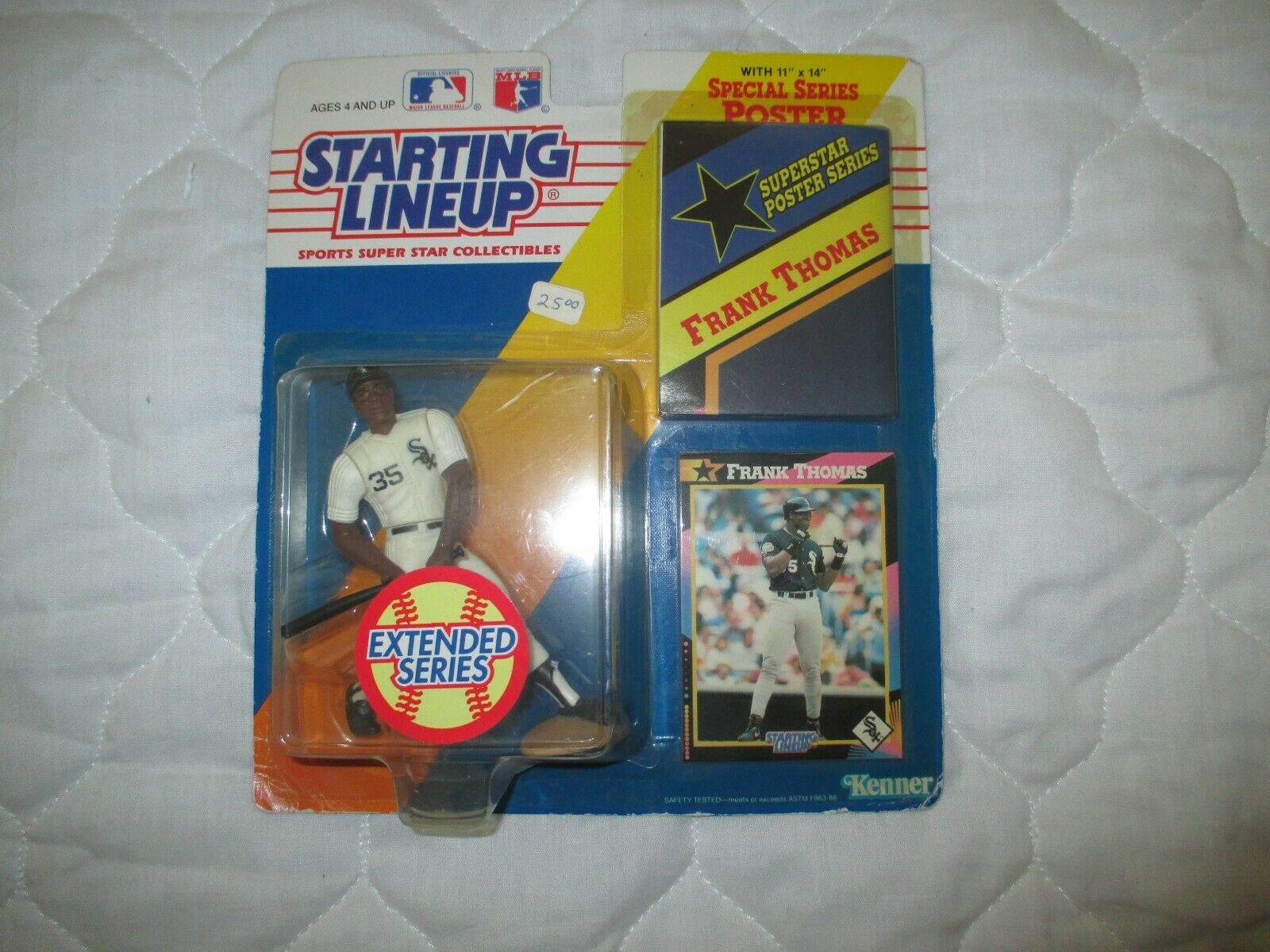 KENNER 1992 STARTING LINEUP -MLB - FRANK THOMAS - CHICAGO WHITE SOX