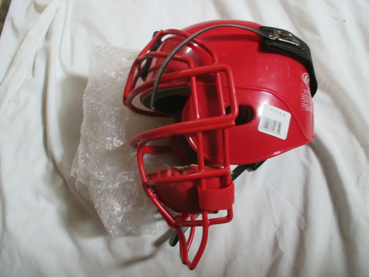 RAWLINGS Ai1 CATCHERS HELMET WITH ATTACHED FACE MASK.(VARIOUS