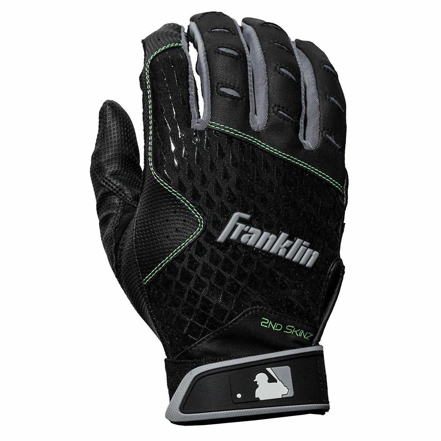 FRANKLIN 2ND SKINZ BASEBALL BATTING GLOVES - VARIOUS SIZES