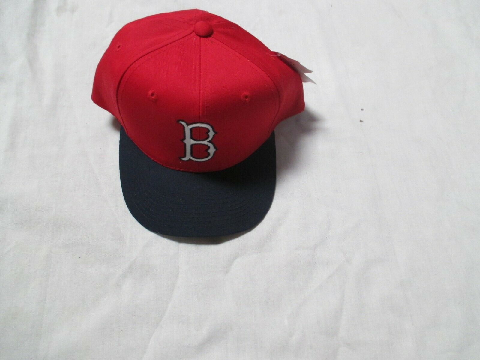OUTDOOR  BOSTON REDSOX VINTAGE  MLB -253 BASEBALL CAP (YOUTH)(RED/NAVY)