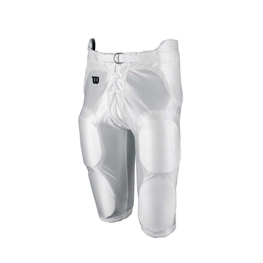 Wilson WTF5724 RediPlay Youth Football Pants-White only