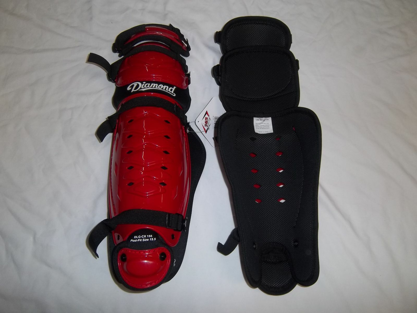 DIAMOND DLG-175 D BASEBALL/SOFTBALL CATCHERS  LEG GUARD (VARIOUS COLORS)
