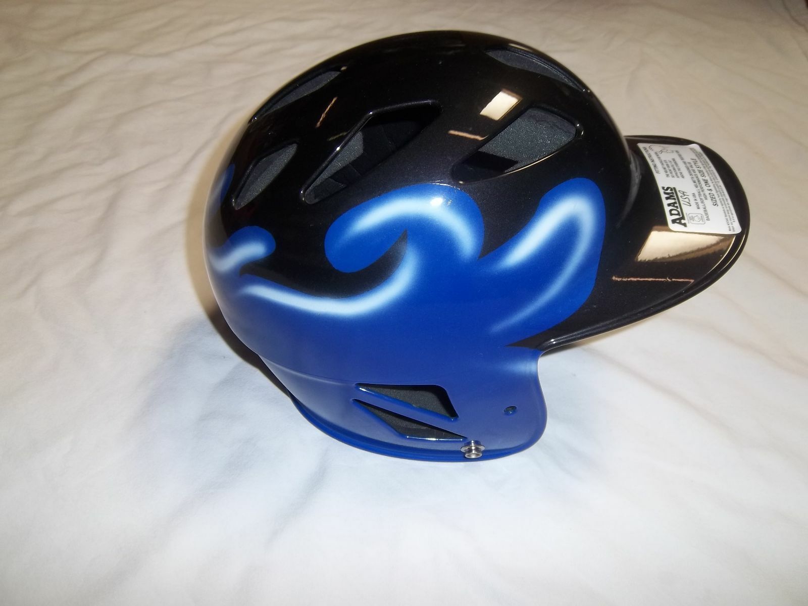 ADAMS BH-40 OS ONE SIZE FITS ALL TRIBAL FIRE BATTING HELMET(VARIOUS COLORS)