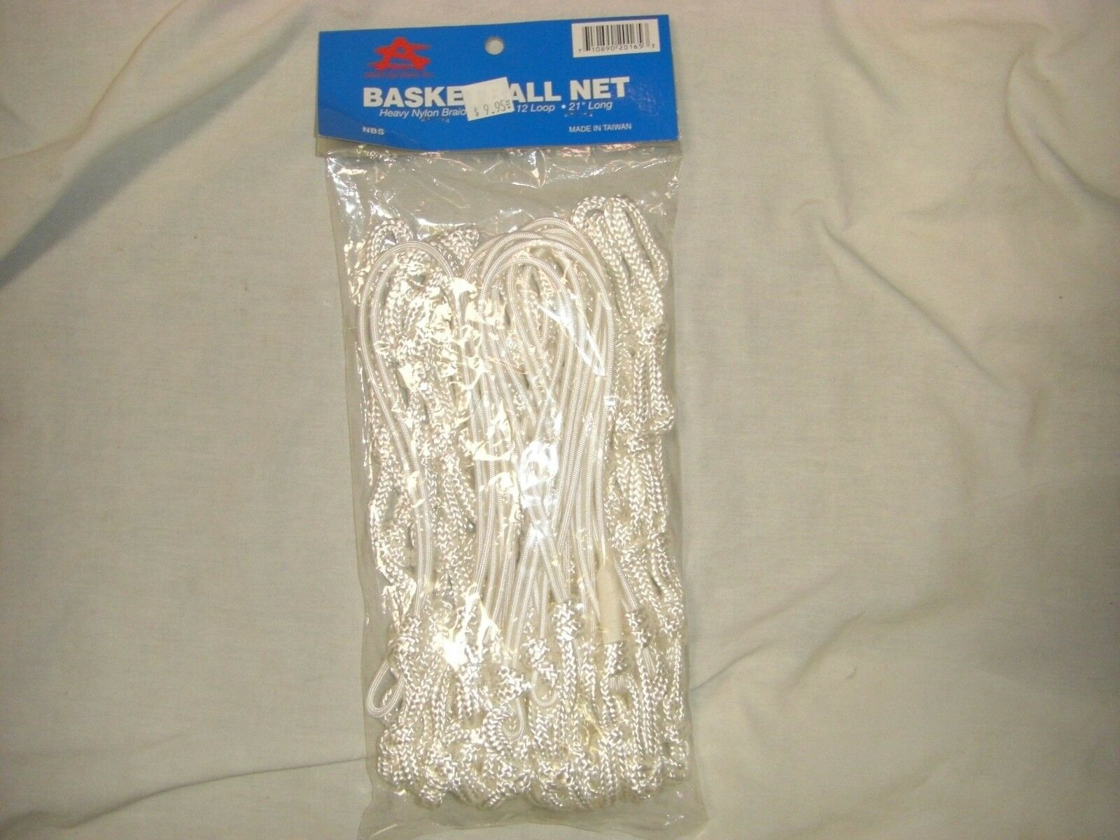 ATHLETIC SPECIALTIES  NBS WHITE EXTRA HEAVY BASKETBALL NET 21