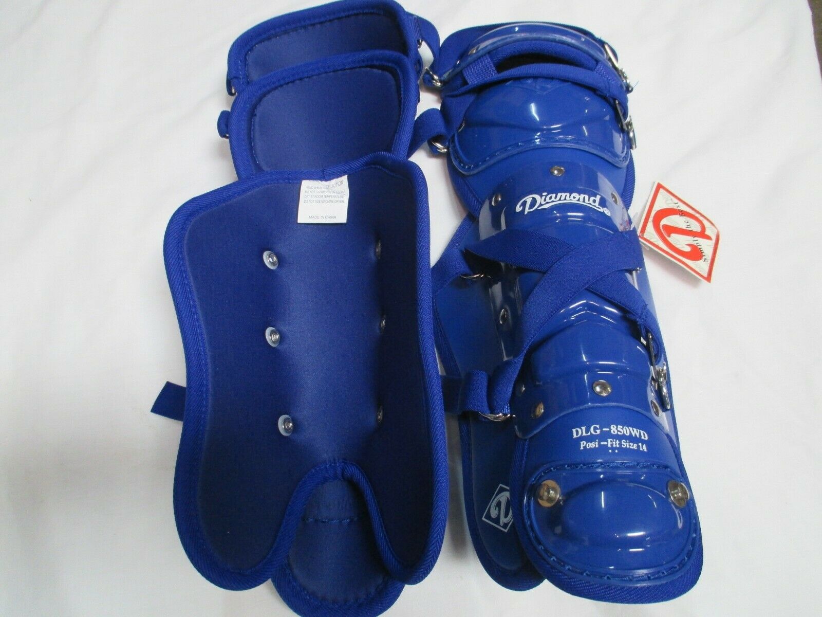 DIAMOND DLG-850WD BASEBALL/SOFTBALL CATCHERS  LEG GUARD (VARIOUS COLORS)