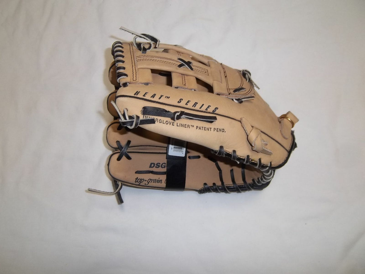 Gant De Softball Dudley DSG9 Série Chaleur 14 Pouces En Cuir Marron - Droitier D'occasion
