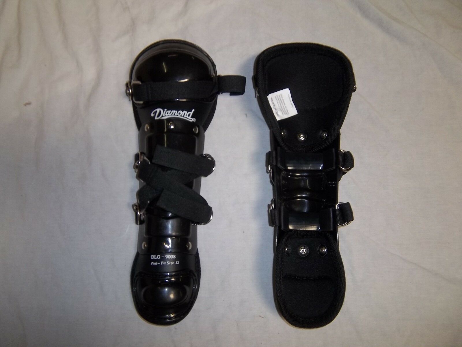 DIAMOND DLG-CX 105SYOUTH BASEBALL/SOFTBALL LEG GUARD - BLACK