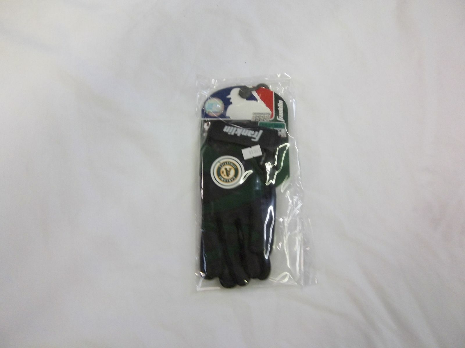 FRANKLIN YOUTH TEAM SERIES BATTING GLOVES - A'S