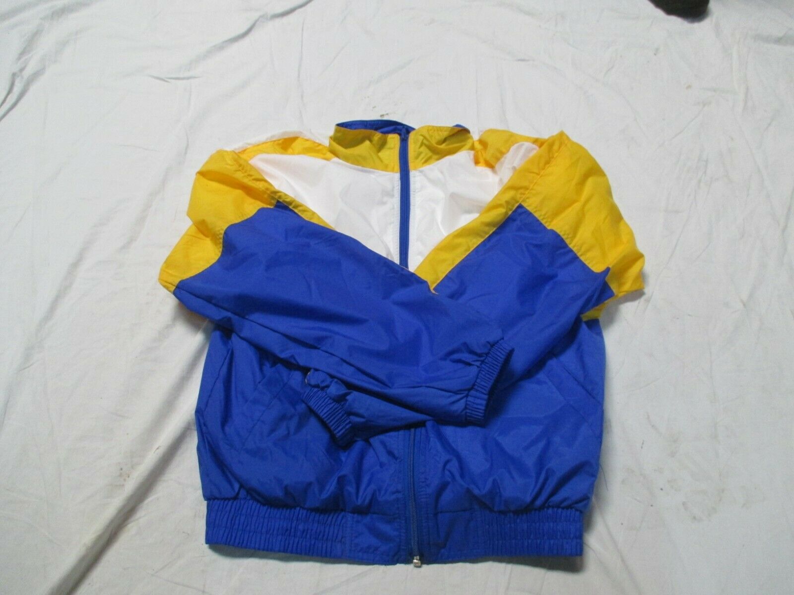 HARTWELL  2120 WIND BREAKER ROYAL /GOLD/WHITE FLANNEL LINED ADULT LARGE