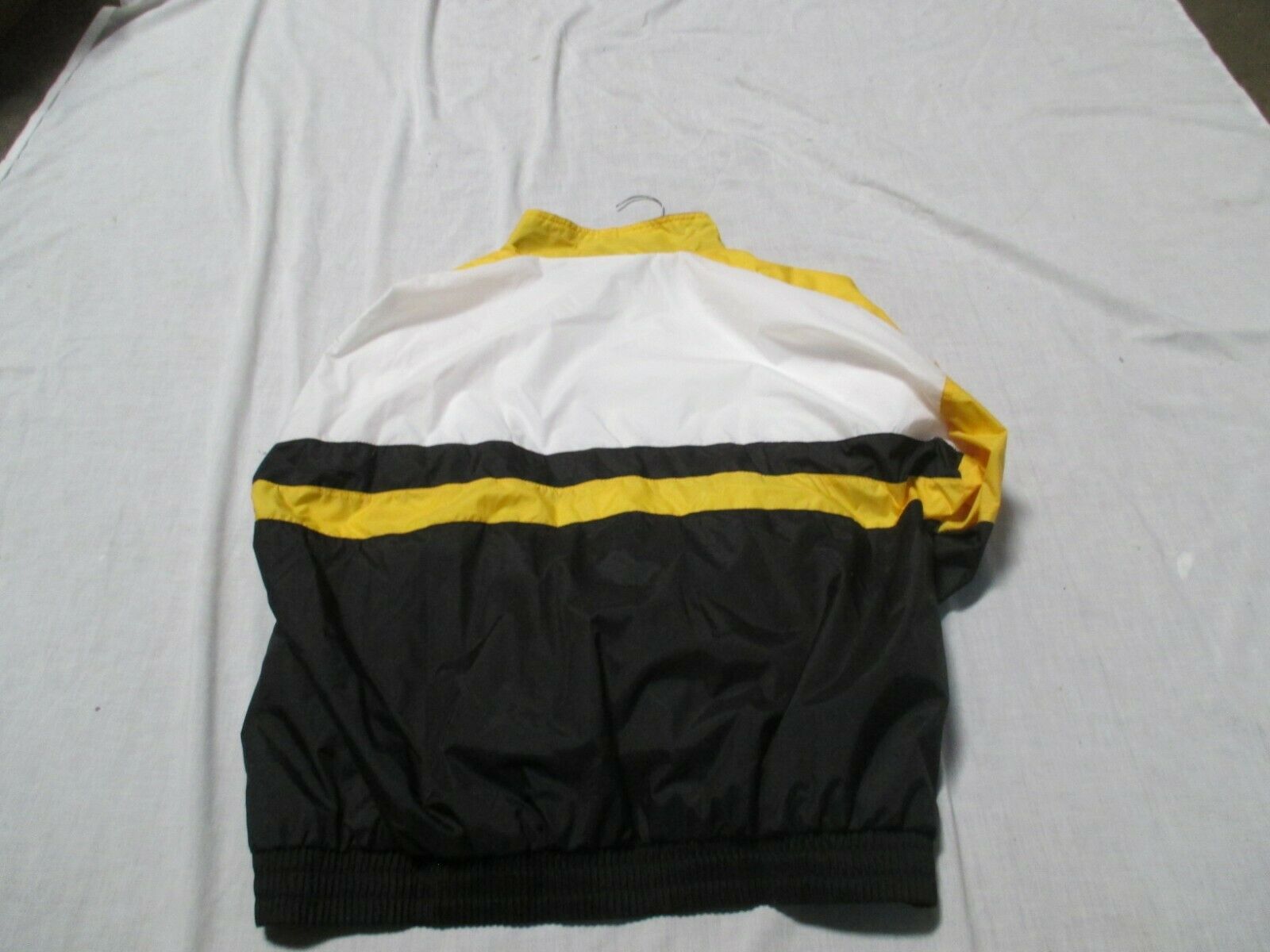 HARTWELL  2120 WIND BREAKER BLACK/GOLD/WHITE FLANNEL LINED ADULT X-LARGE