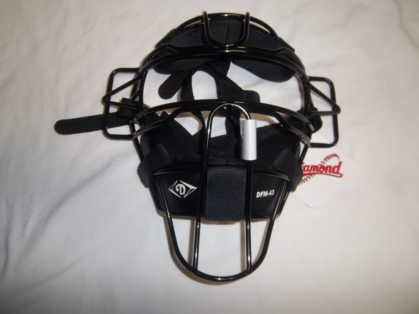 DIAMOND DFM-43 BASEBALL/SOFTBALL/ UMPIRE  MASK BLACK
