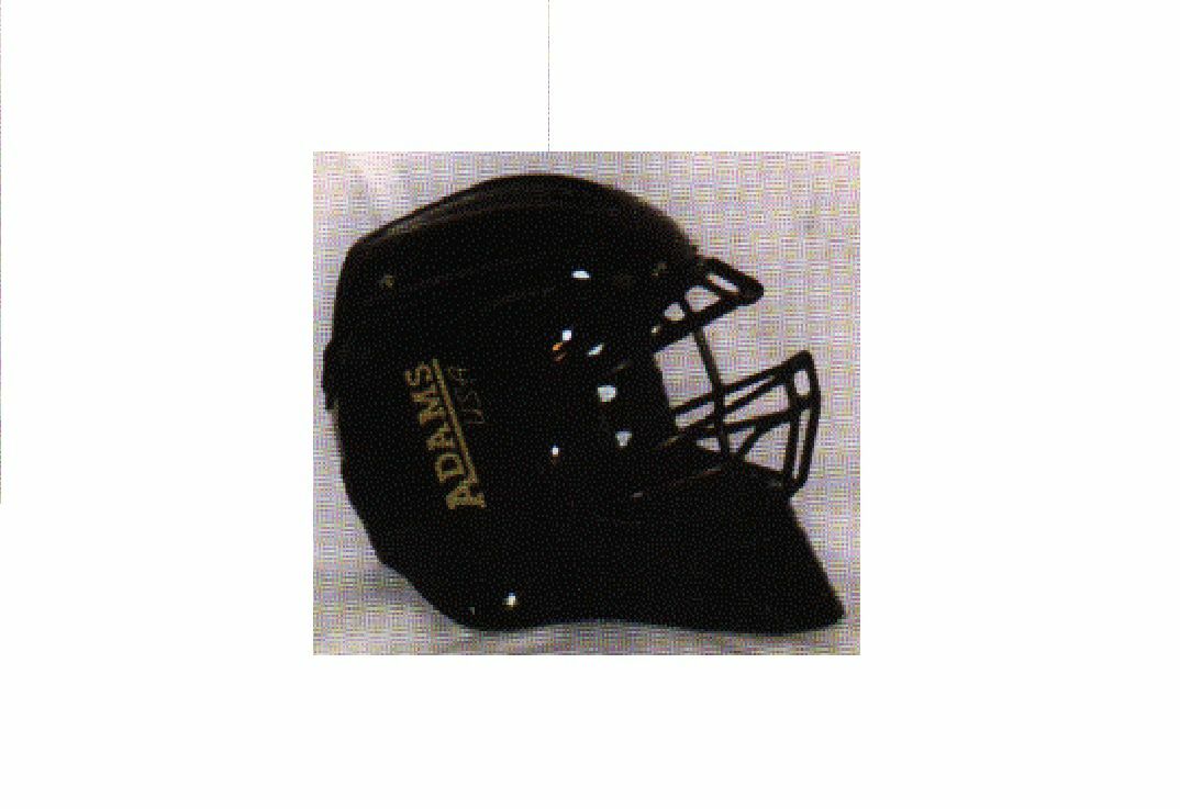 ADAMS CH2001 CATCHERS HELMET RED SMALL