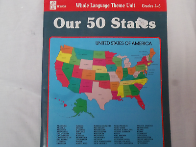 IF8808 OUR 50 STATES (WHOLE LANGUAGE THEME UNIT) -PAPERBACK