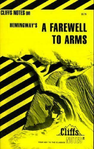 CLIFFS NOTES HEMINGWAY'S A FAREWELL TO ARMS