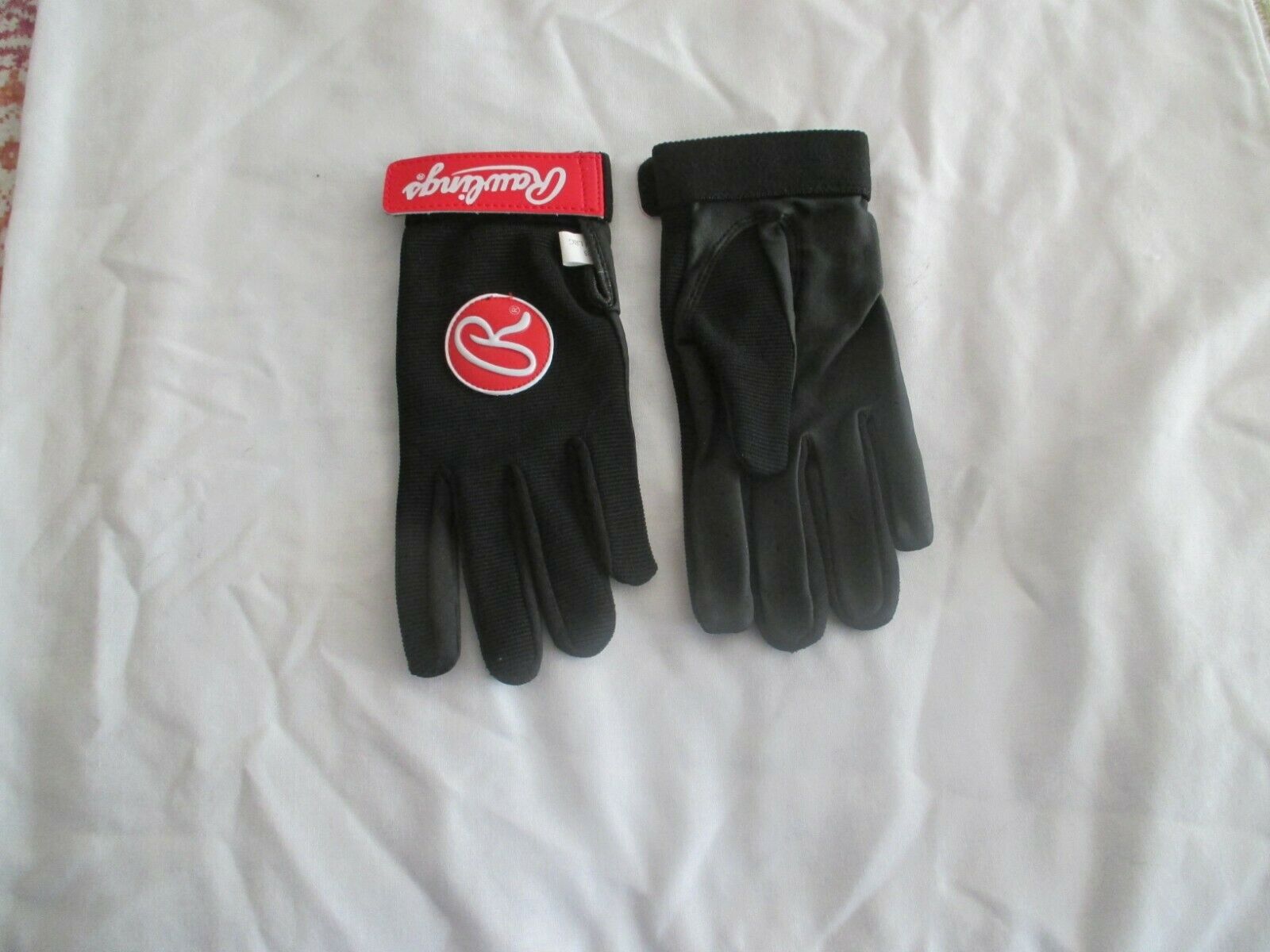 RAWLINGS  MIKE PIAZZA YOUTH  BATTING GLOVES (BLACK) (SOLD IN PAIRS)