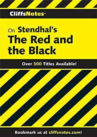 CLIFFS NOTES STENDHAL'S THE RED AND THE BLACK