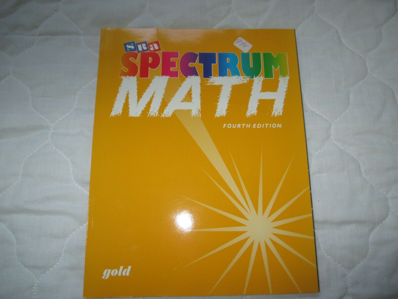 SRA SPECTRUM MATH  WORKBOOK (GOLD) 1ST GRADE