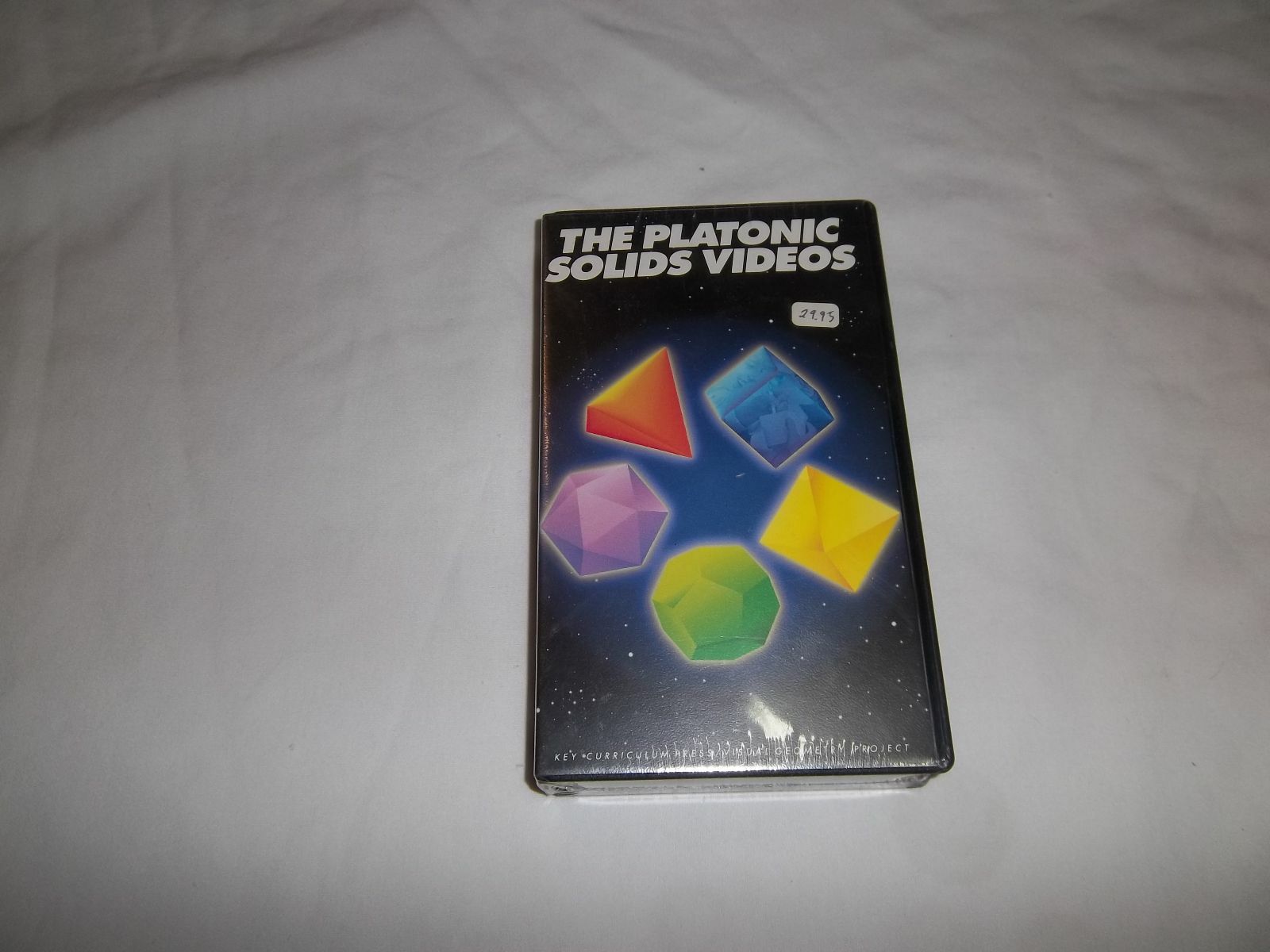 KEY CURRICULUM THE PLATONIC SOLIDS VHS VIDEO