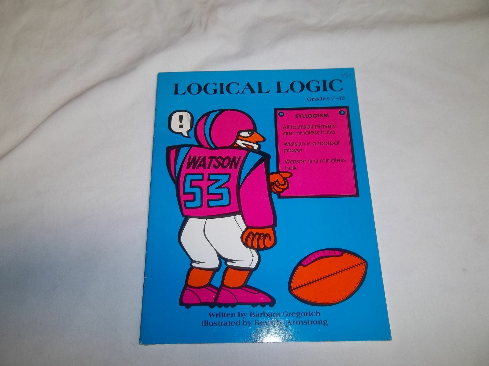LW1003 LOGICAL LOGIC REPRODUCIBLE PAPER BACK ACTIVITY BOOK  GRADES 7-12