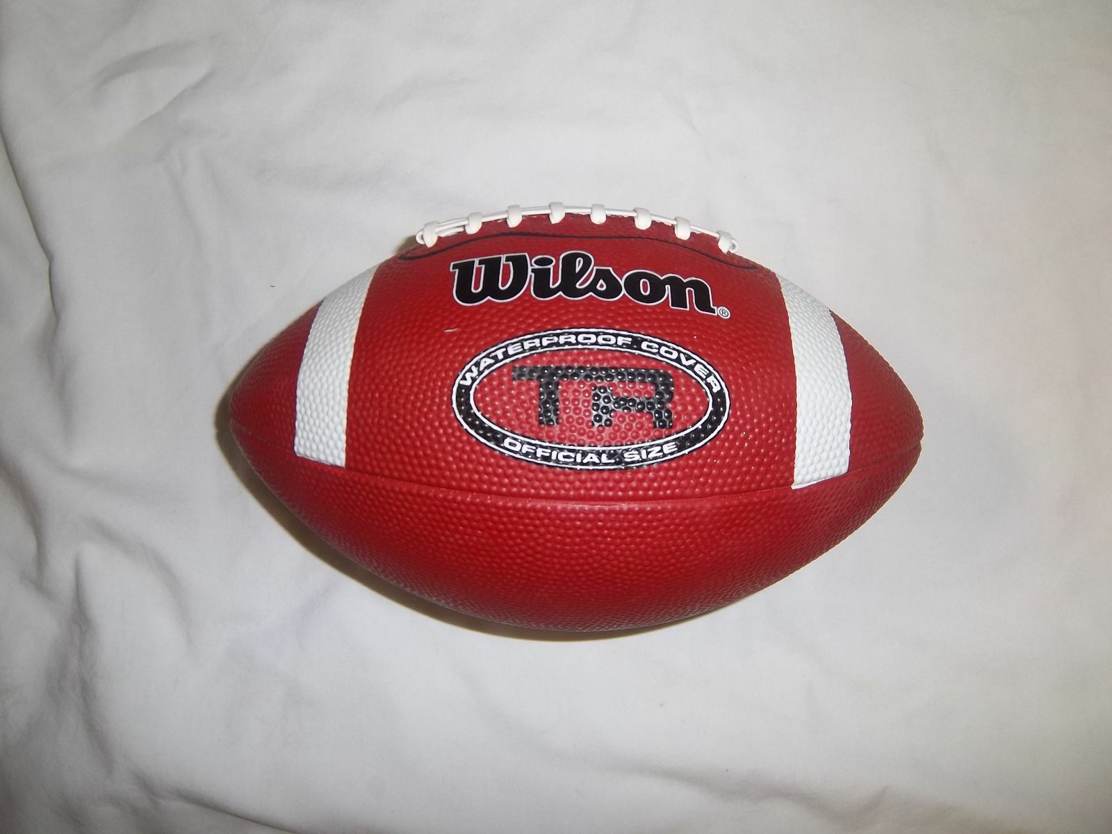Wilson TR   Official Varsity Size Rubber Football