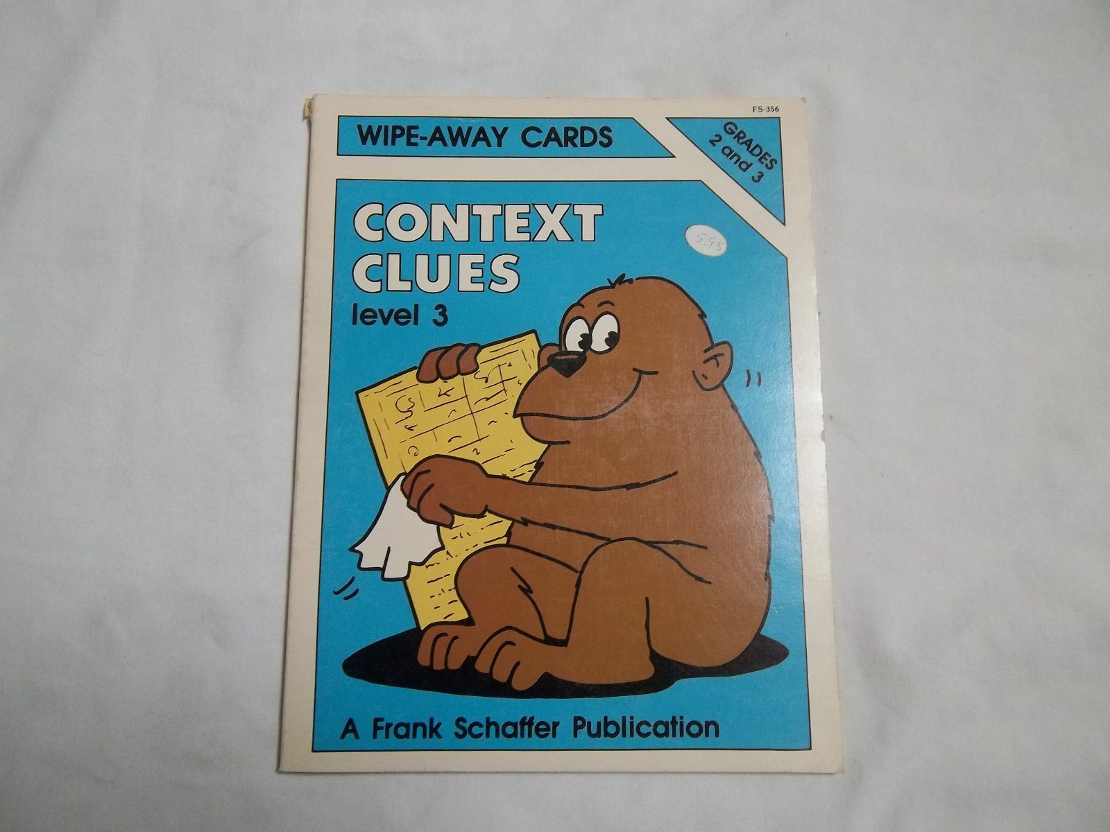 FS356 CONTEXT CLUES WIPE-AWAY CARDS