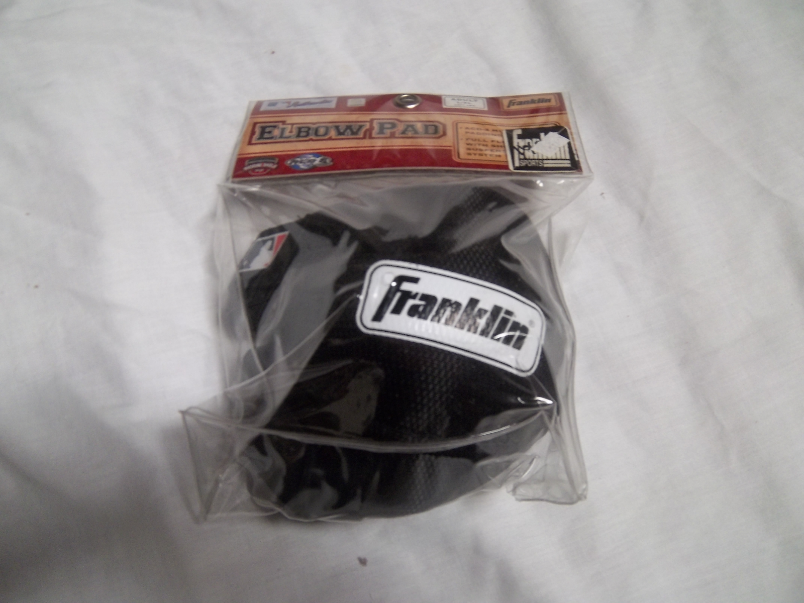 FRANKLIN 2796 ELBOW PAD-VARIOUS SIZES (GOES ON LEFT ARM  ARM FOR RH BATTER)