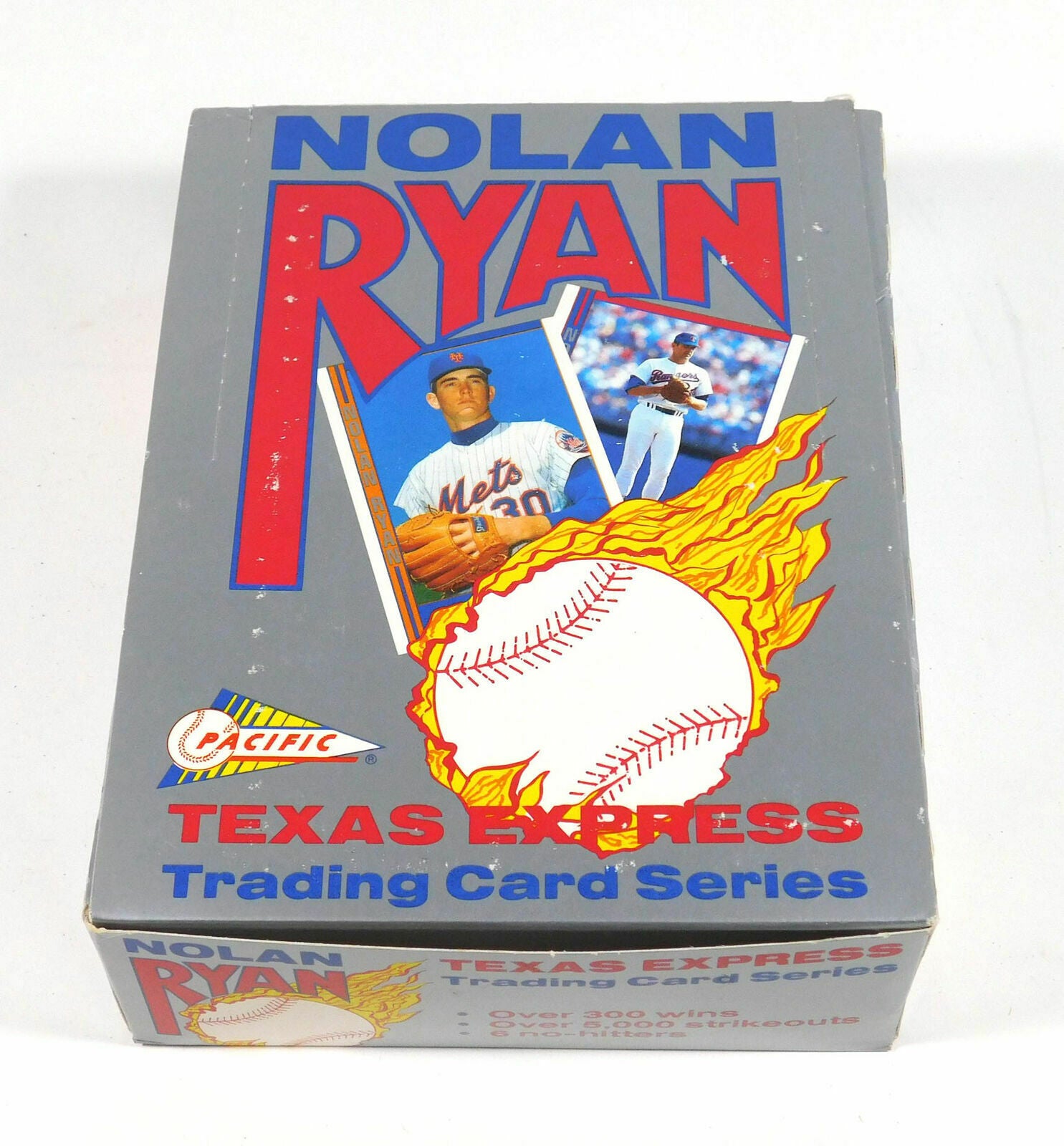 1991 NOLAN RYAN TEXAS EXPRESS BASEBALL CARDS (PARTIAL BOX OF 21 PACKS)