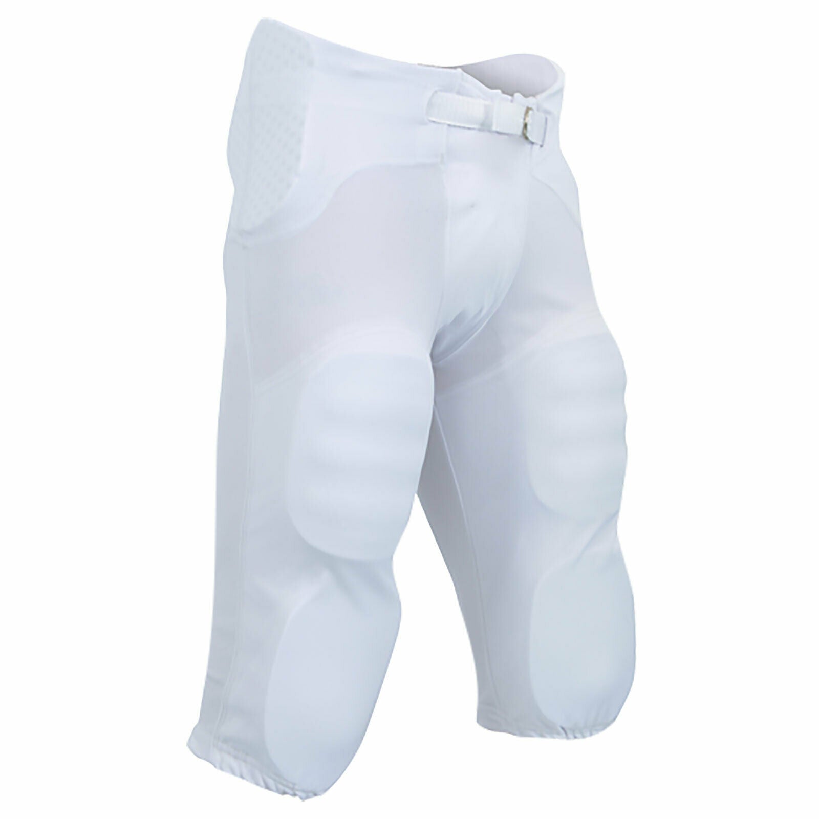 CHAMPRO FPC INTEGRATED YOUTH/ADULT FOOTBALL  PANTS - WHITE  ONLY