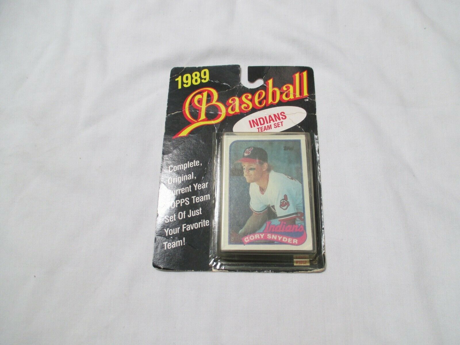 TOPPS 1989 CLEVELAND INDIANS TEAM SET