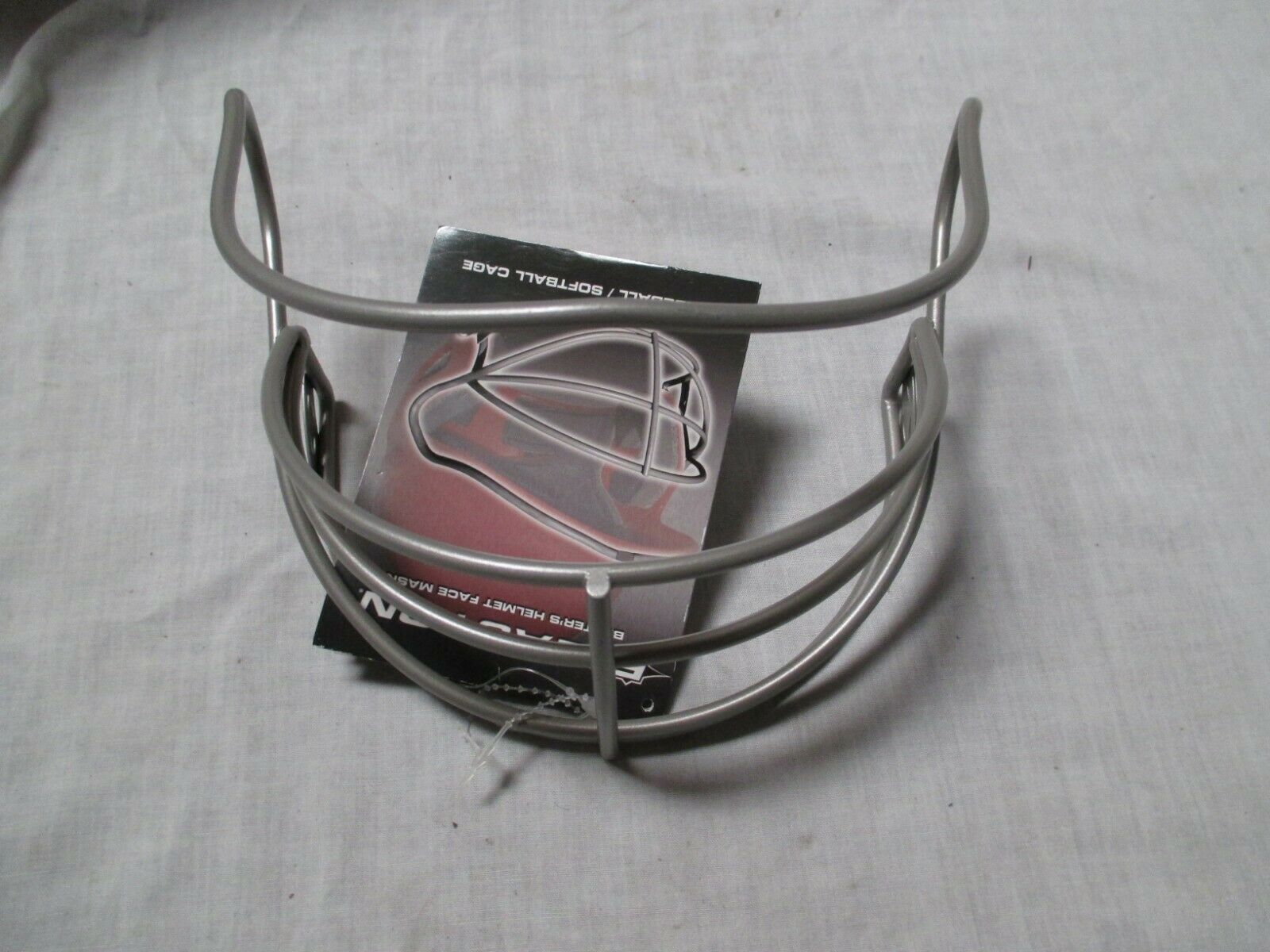 Eason Natural  Batting Helmet  Face Guard for Easton SENIOR Helmet (Silver)