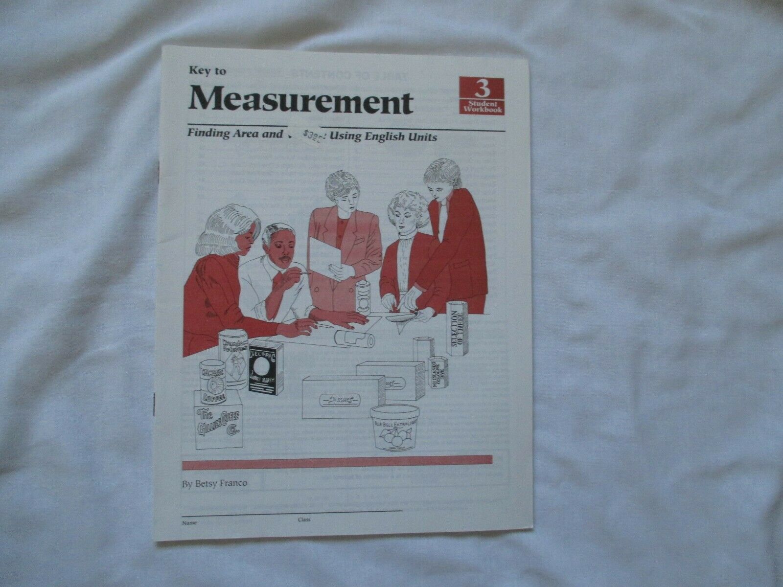 KEY TO MEASUREMENT BOOK 3 FINDING AREA AND VOLUME USING ENGLISH UNITS OF