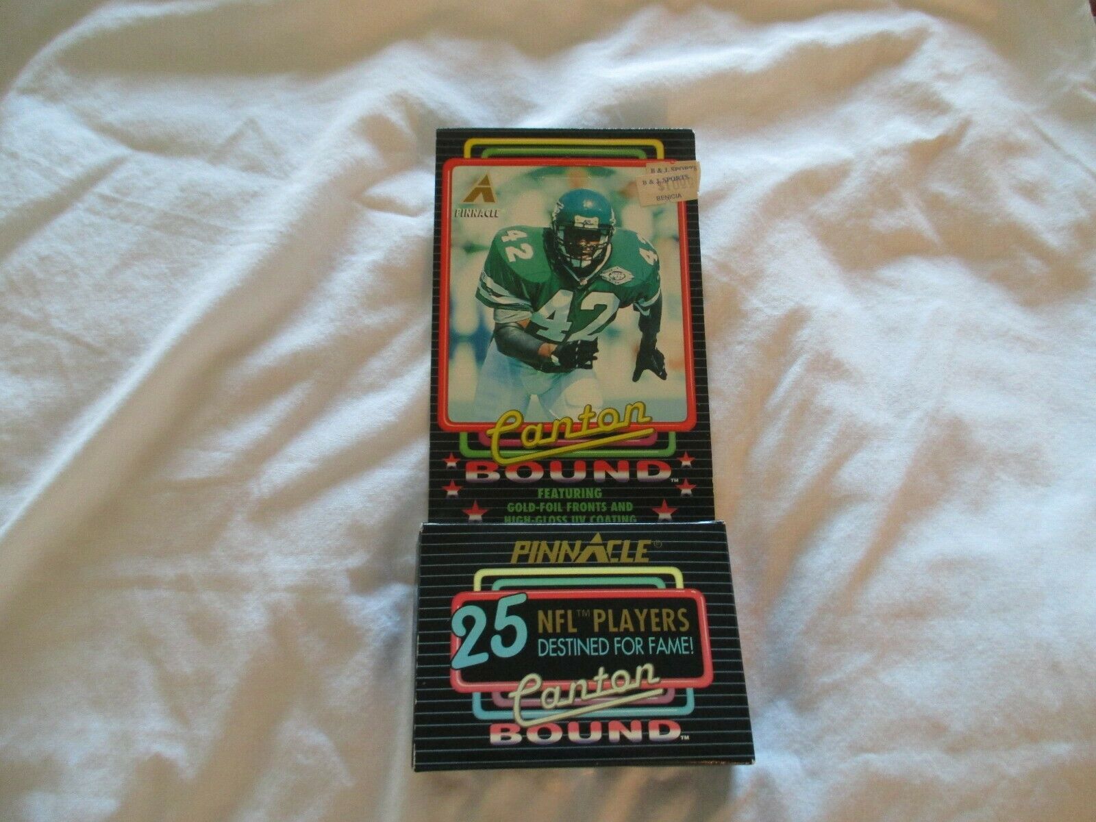 1994 PINNACLE CANTON BOUND 25 NFL PLAYER CARD SET